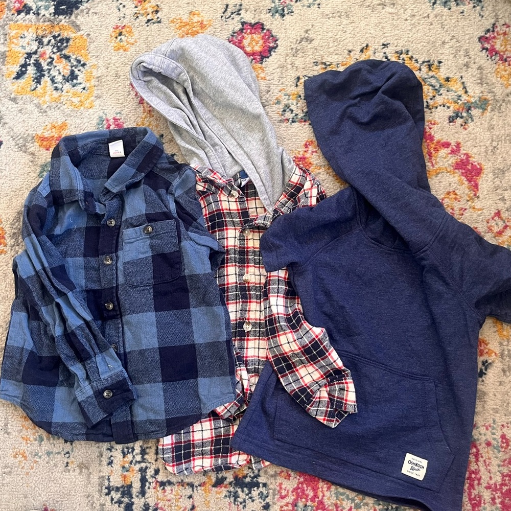 Little Boys fall/winter shirt bundle